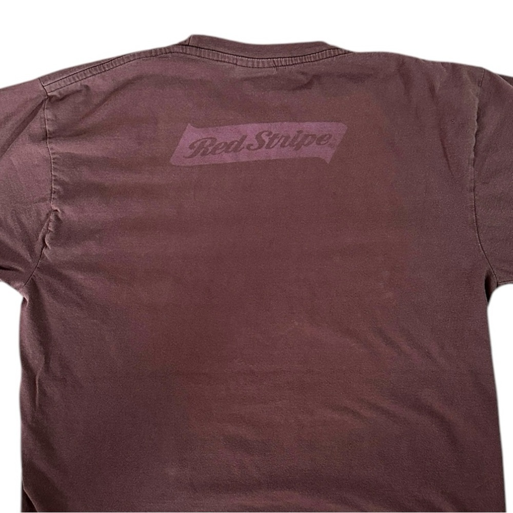 🇯🇲🍺 Red Stripe Jamaican Lager Brown Graphic Tee | Size L - Picture 10 of 10